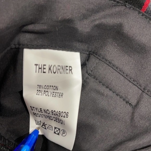 NWT Anthropologie The Korner Stripe High Rise Pleated Waist Pant SZ S - Picture 6 of 7